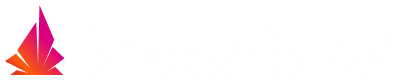 Logo von Farbenfeuer mit stilisiertem, mehrfarbigem Flammensymbol und Schriftzug auf weißem Hintergrund.